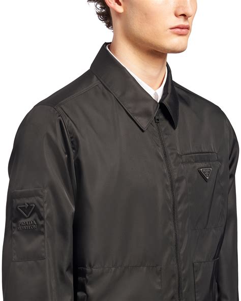 prada re-nylon blouson jacket black|Prada Livermore.